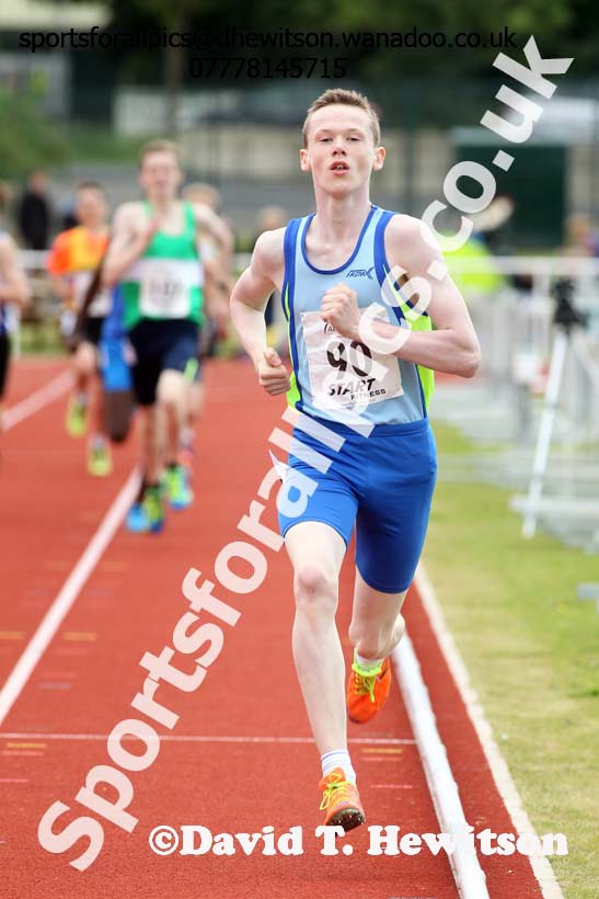 Boys under-15s 800 metres, Northern Under-13s, U-15s and 17s Championships. Photo: David T. Hewitson/Sports for All Pics